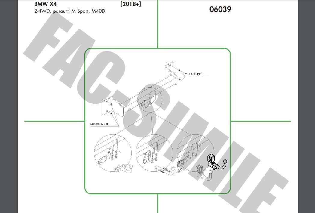 DİKEY SÖKTAK BMW X4