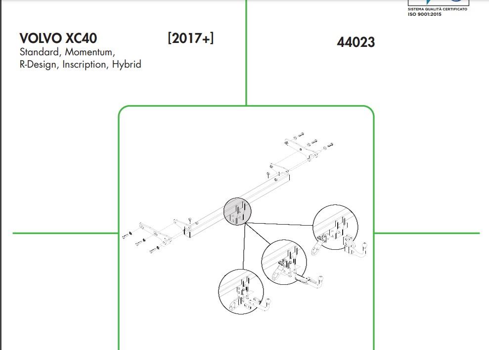 VOLVO XC40 , C40, EC40 , lynk&Co 01