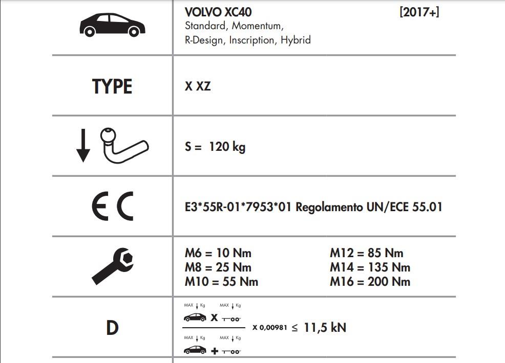 VOLVO XC40 , C40, EC40 , lynk&Co 01