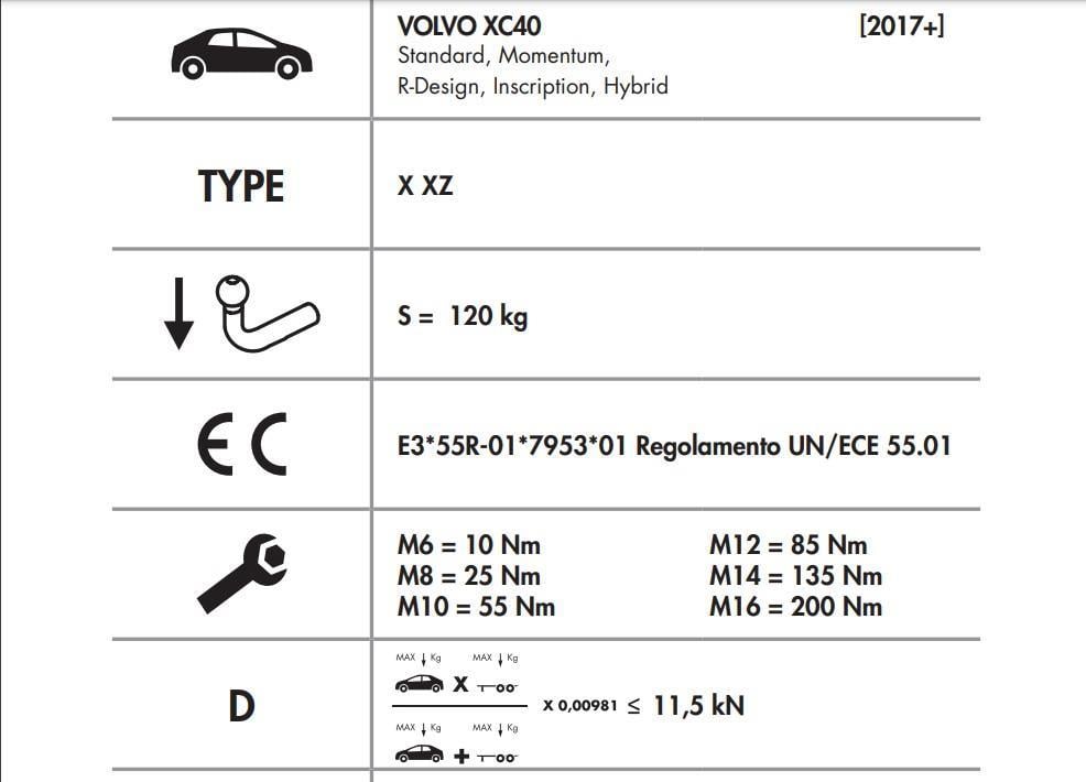 YATAY SÖKTAK VOLVO XC40 lynk&Co 01