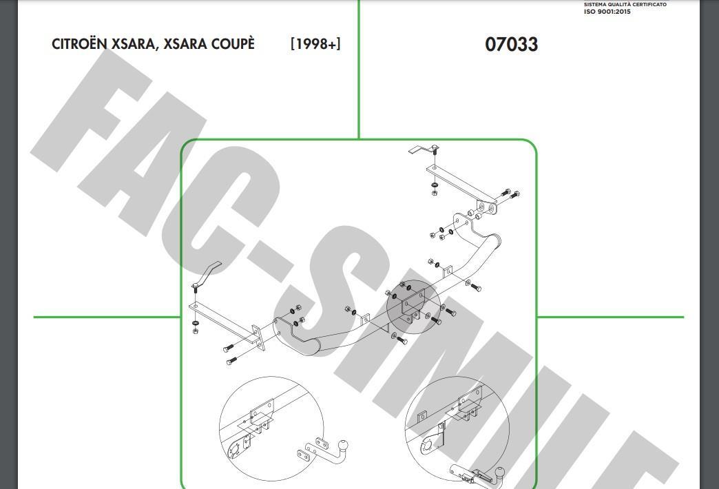 YATAY SÖKTAK CİTROEN XSARA