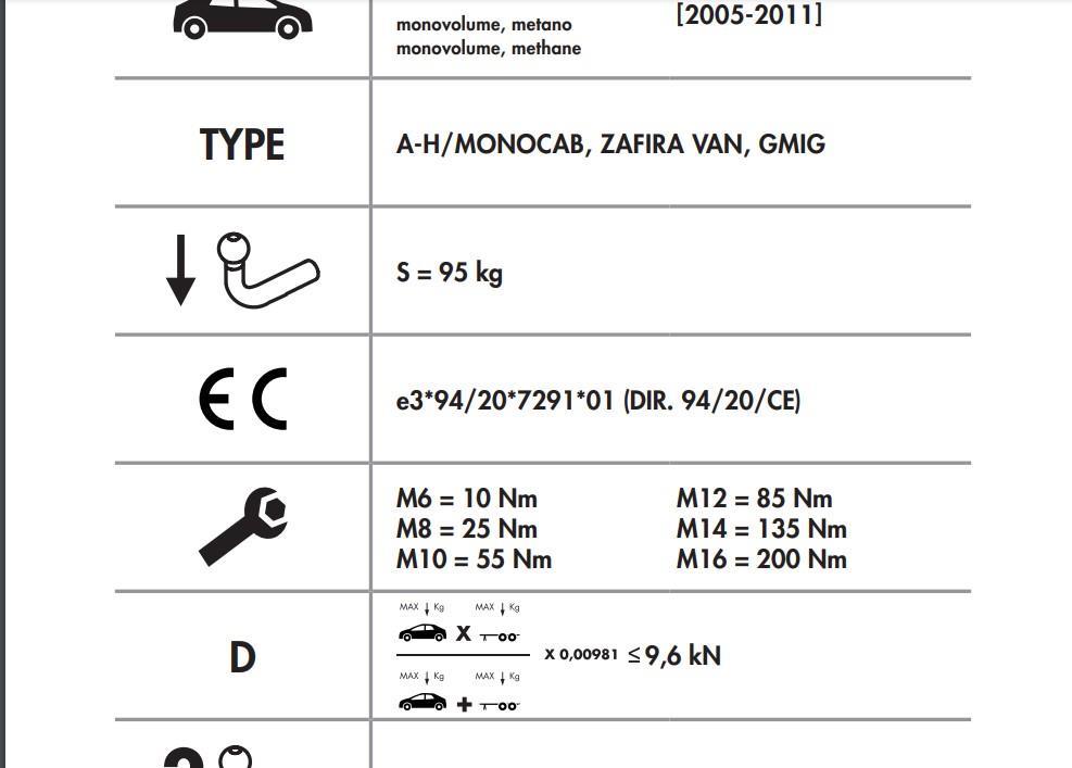 YATAY SÖKTAK OPEL ZAFİRA