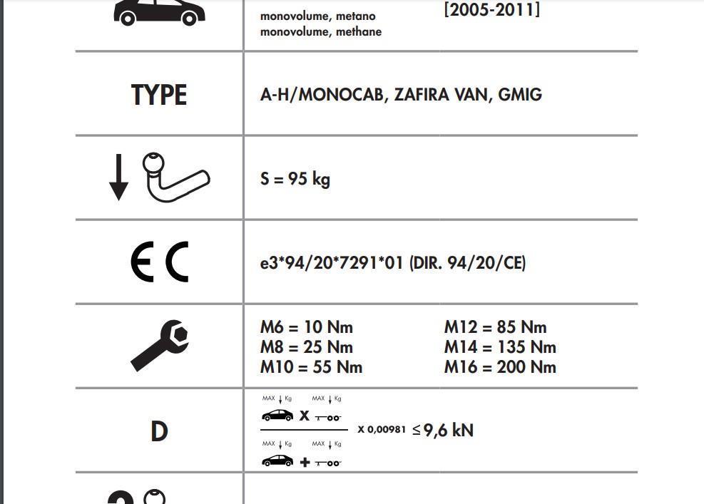 DİKEY SÖKTAK OPEL ZAFİRA