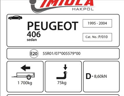 PEUGEOT  406
