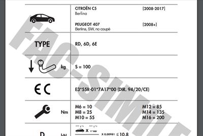 CİTROEN C5 - PEUGEOT 407