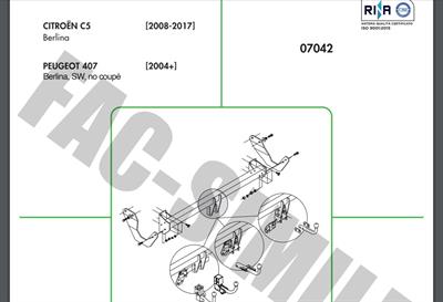 CİTROEN C5 - PEUGEOT 407