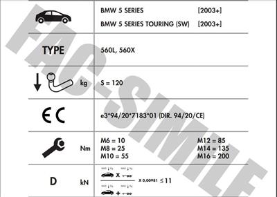 DİKEY SÖKTAK BMW 5 SERİSİ