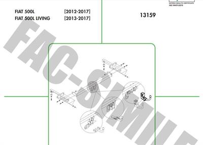 DİKEY SÖKTAK FİAT 500 L 