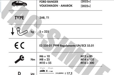 FORD RANGER - VOLKSWAGEN AMAROK