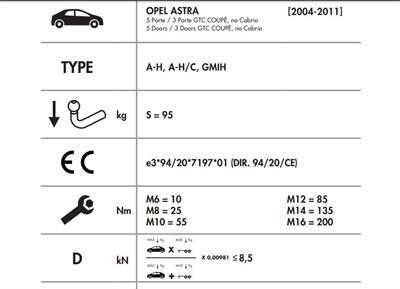DİKEY SÖKTAK OPEL ASTRA