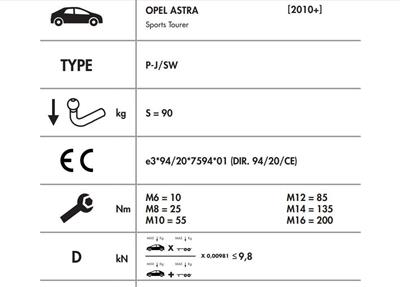 DİKEY SÖKTAK OPEL ASTRA