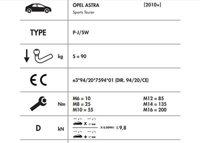 YATAY SÖKTAK OPEL ASTRA