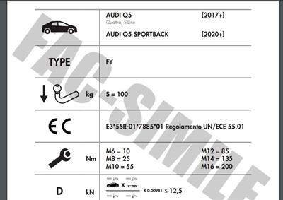 YATAY SÖKTAK AUDİ Q5