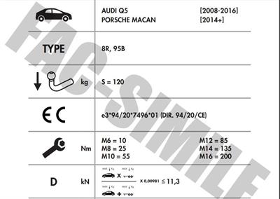 DİKEY SÖKTA AUDİ Q5 - PORSCHE MACAN 