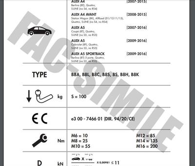 DİKEY SÖKTAK AUDİ A4 - A5