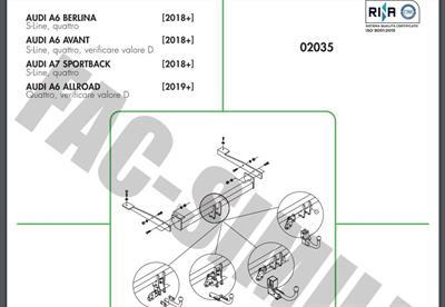 AUDİ A6 - A7 YATAY SÖKTAK