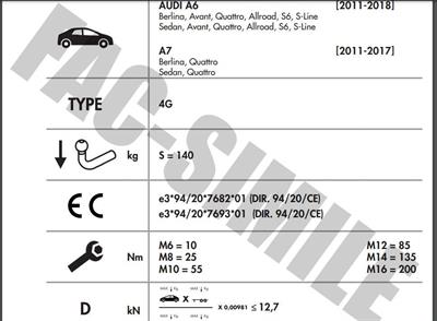 DİKEY SÖKTAK AUDİ A6 - A7