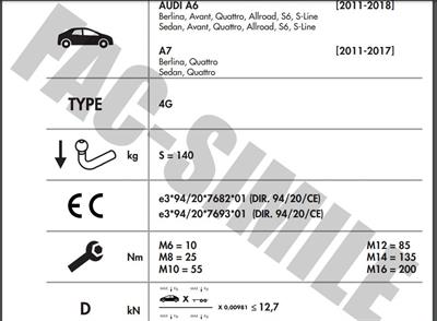 YATAY SÖKTAK AUDİ A6 - A7