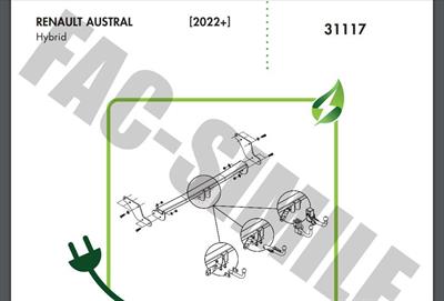 DİKEY SÖKTAK RENAULT AUSTRAL