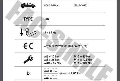 FORD B-MAX
