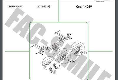 DİKEY SÖKTAK FORD B-MAX