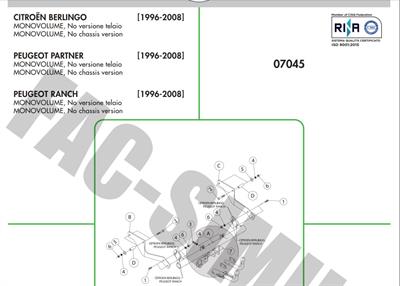 CİTROEN BERLİNGO - PEUGEOT PARTNER - RANCH