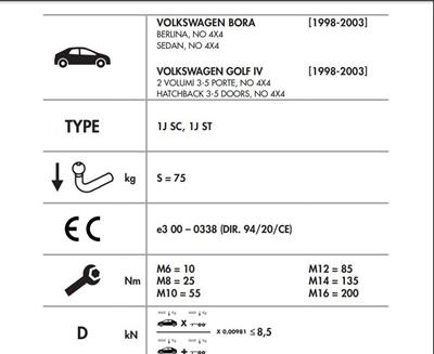 YATAY SÖKTAK VOLKSWAGEN BORA 