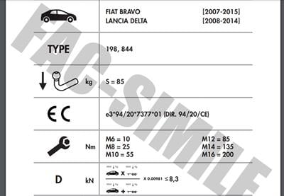 FİAT BRAVO - LANCİA  DELTA 