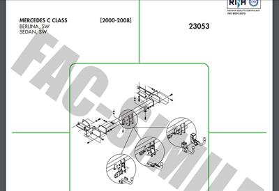 YATAY SÖKTAK MERCEDES C SERİSİ