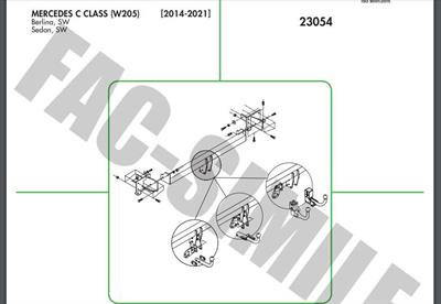 DİKEY SÖKTAK MERCEDES C SERİSİ