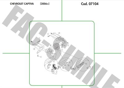 DİKEY SÖKTAK CHEVROLET CAPTİVA 