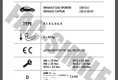 YATAY SÖKTAK RENAULT CAPTUR - CLİO STATİON