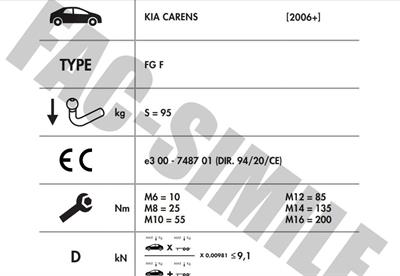 KİA CARENS YATAYSÖKTAK