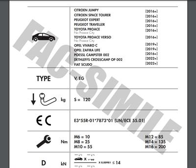 FİAT SCUDO - OPEL ZAFİRA - CİTROEN JUMPY - SPACE TOURER - PEUGEOT EXPERT - TRAVELLER - TOYOTA PROACE - PROACE VERSO 