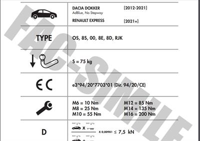 DACİA DOKKER - RENAULT EXPRESS