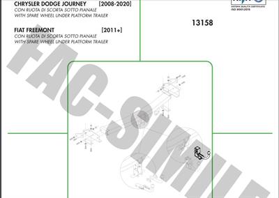 YATAY SÖKTAK DODGE JOURNEY - FİAT FREEMONT 