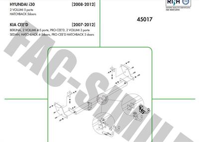 DİKEY SÖKTAK HYUNDAİ İ30 - KİA CEED 
