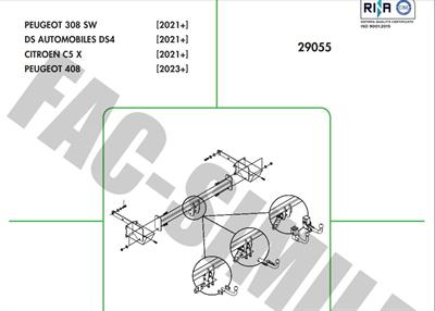 PEUGEOT 308 SW  - 408 - CİTROEN C5 X - DS 4