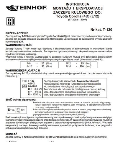 TOYOTA COROLLA