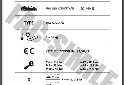 DİKEY SÖKTAK MİNİ COUNTRYMAN