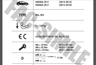 YATAY SÖKTAK HONDA CR-V