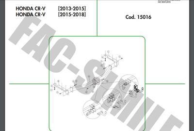 DİKEY SÖKTAK HONDA CR-V
