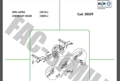 OPEL ASTRA - CHEVROLET CRUZE 
