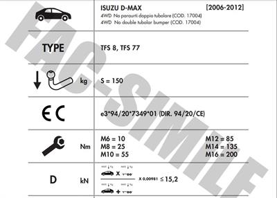 FLANSLI İSUZU D-MAX 
