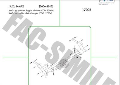 FLANSLI İSUZU D-MAX 