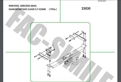 YATAY SÖKTAK MERCEDES E SERİSİ 