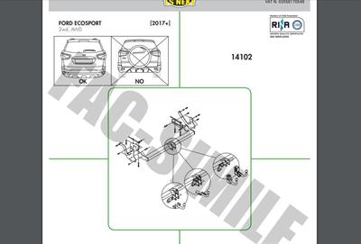 DİKEY SÖKTAK FORD ECOSPORT