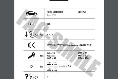 DİKEY SÖKTAK FORD ECOSPORT