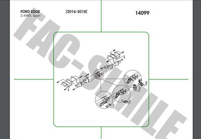 DİKEY SÖKTAK FORD EDGE