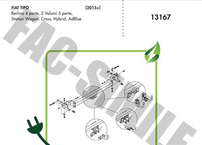 DİKEY SÖKTAK FIAT EGEA SEDAN +STATION+HB+CROSS